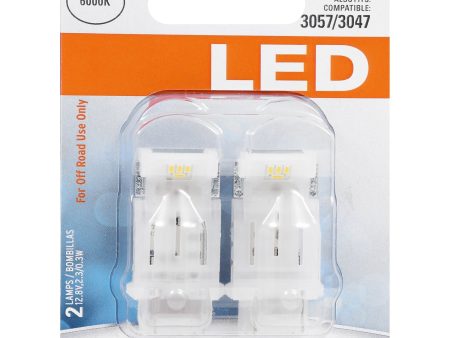 2-PK SYLVANIA 3157 White LED Automotive Bulb Online now