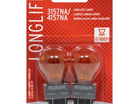 2-PK SYLVANIA 3157NA 4157NA Long Life Automotive Light Bulb Online