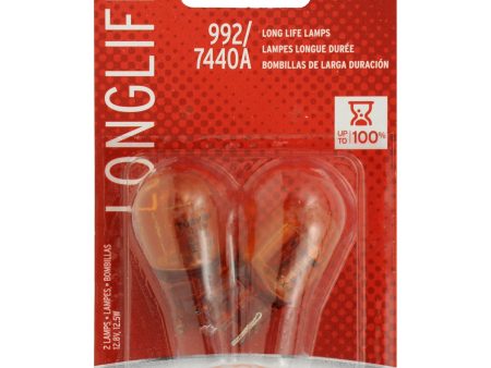 2-PK SYLVANIA 7440A Long Life Automotive Light Bulb Online Sale