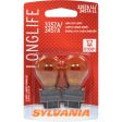 2-PK SYLVANIA 3357A 3457A Long Life Automotive Light Bulb Sale