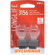 2-PK SYLVANIA 3156 Long Life Automotive Light Bulb For Cheap