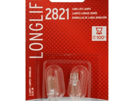 2-PK SYLVANIA 2821 Long Life Automotive Light Bulb Cheap