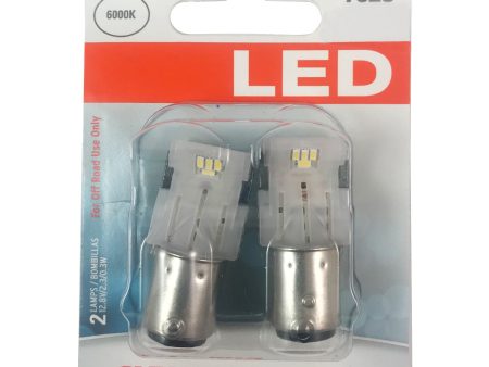 2-PK SYLVANIA 7528 LED Cool White Automotive Bulb - also fits 2057 & 2357 on Sale