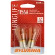 2-PK SYLVANIA 1156A Long Life Automotive Light Bulb For Sale