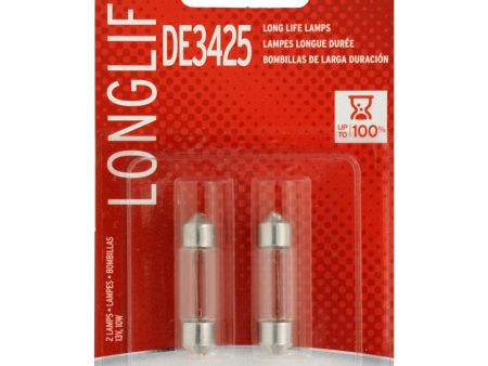 2-PK SYLVANIA DE3425 Long Life Automotive Light Bulb Online Sale