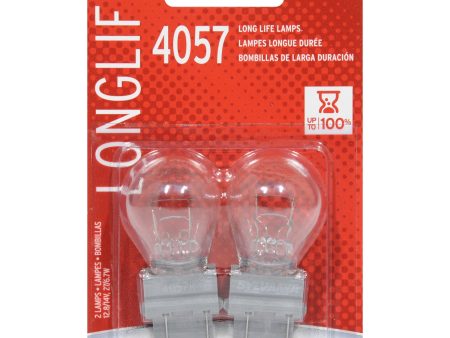 2-PK SYLVANIA 4057 Long Life Automotive Light Bulb For Cheap