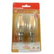 Sylvania 3.5w B10 LED Blunt Tip E12 Candelabra base 2700K Dimmable Light Bulb on Sale