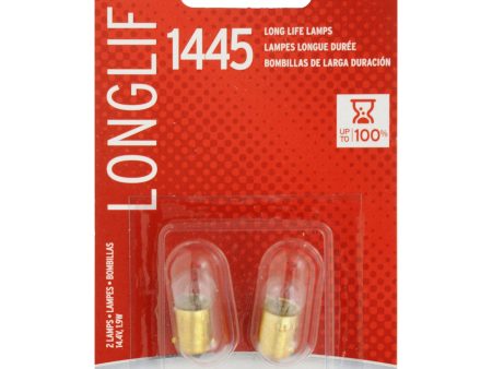 2-PK SYLVANIA 1445 Long Life Automotive Light Bulb Online