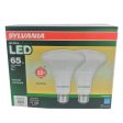 2PK - SYLVANIA 9W BR30 LED Dimmable 2700K Soft White Ultra High Output Bulb Online Sale