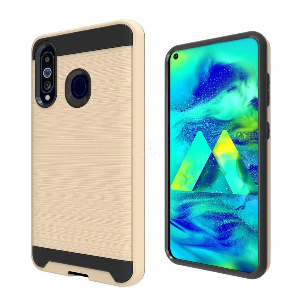 Samsung A60 Brushed Hybrid Case HYB32  Gold For Cheap