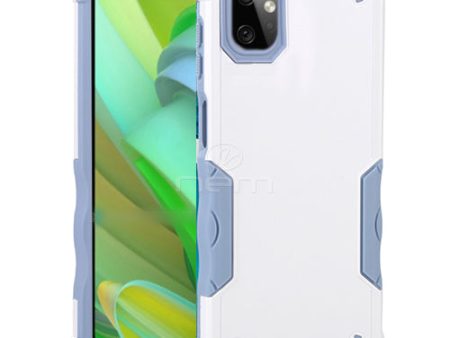 Moto G Power 5G 2023 Non Slip Shockproof Hybrid Case HYB76 White Online now