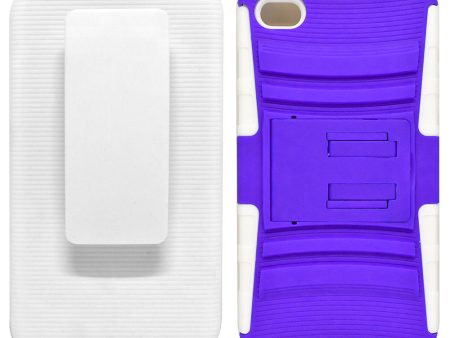 Apple iPhone 4 Holster Combo CB2C Purple White Online