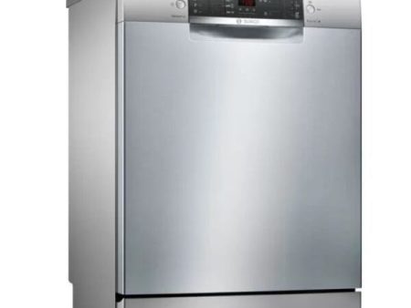 Bosch Digital Dishwasher, 12 Place Settings, 5 Programs, Silver - SMS45DI10Q Online