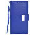 Samsung Note 10 Plus Double Flap Pocket Wallet Case WCFC13 Blue Sale