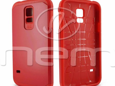 Samsung Galaxy S5 Hyb16 Case Red Red tpu Fashion