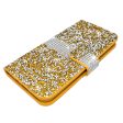 Apple iPhone X XS Diamond Wallet Case DWC03 Gold Online Sale