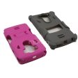 LG V10 Hybrid Case 11 with Stand Gray Pink For Cheap