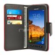 Samsung S7 Active G891 Folio Wallet Case WCFC09 Red For Sale