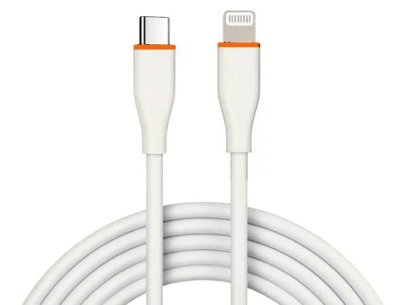 Kik_20W PD Fast Charge 6FT USB-C to Lightning Cable Durable Tangle-Free Heavy-Duty Flexible USB Type-C to 8-Pin Lightning Cord in Resealable Bag for Universal iPhone and iPad Devices (White) Discount