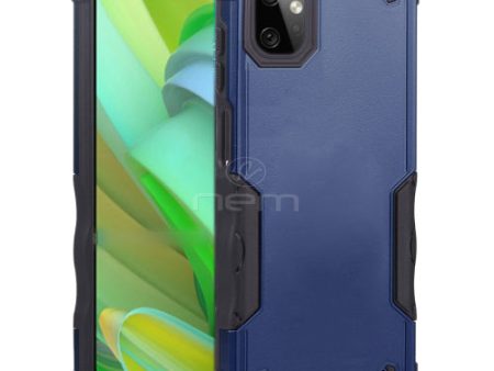 Moto G Power 5G 2023 Non Slip Shockproof Hybrid Case HYB76 Blue on Sale