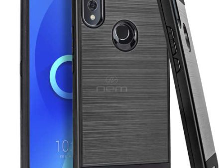 ALCATEL 3V 2019 5032 HYB32 Brushed Case HYB32 Black Online Hot Sale