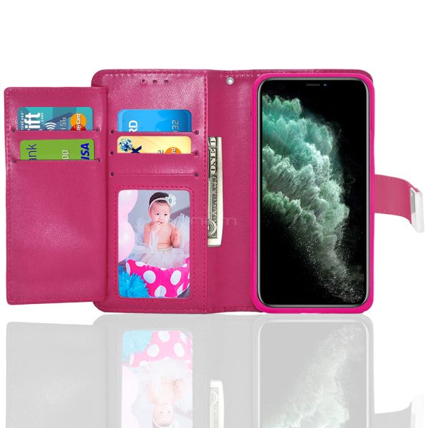 iPhone 11 (6.1 ) Double Flap Wallet Case WCFC13 Pink Discount