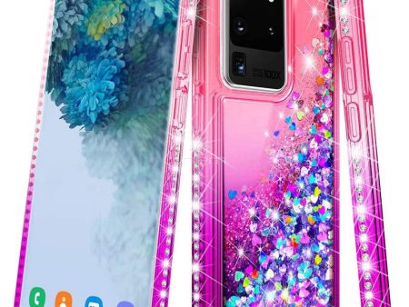 Sam S20 Ultra 6.9  Glitter Diamond TPU TPL05 Pink Purple Discount