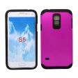 Samsung Galaxy S5 Mini Hyb16 Case Pink Black tpu For Discount