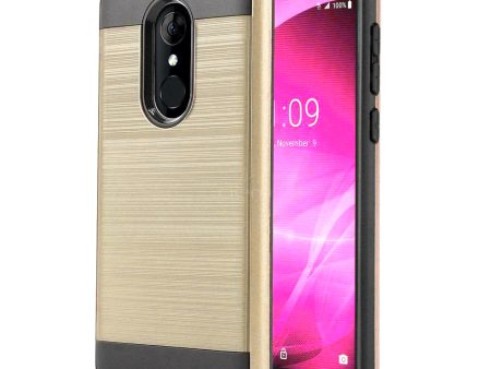 Alcatel Revvl 2 5052 Brushed Hybrid Case HYB32 Gold on Sale