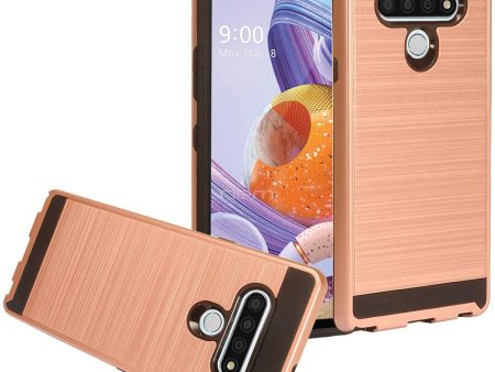 LG STYLO 6 Brushed Case HYB32 Rose Gold Online