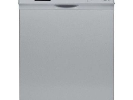 White Point Digital Dishwasher, 13 Place Settings, 6 Programs, Silver - WPD 136 HDS on Sale