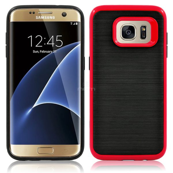 Samsung Galaxy S7 Edge Hybrid case 23 Red Color Online Sale