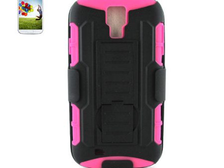 Samsung Galaxy S4 Holster Combo CB4C w. Clip Black Pink Hot on Sale