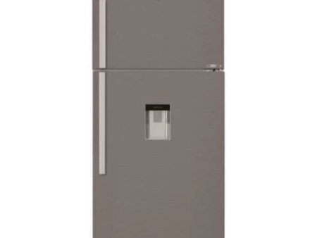 Beko Refrigerator, No Frost, 600 Liters, 2 Doors With Dispenser, Inox - RDNE600K20DX Online now