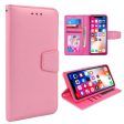 iPhone X XS Folio Leather Wallet Case WCFC12C Pink For Discount