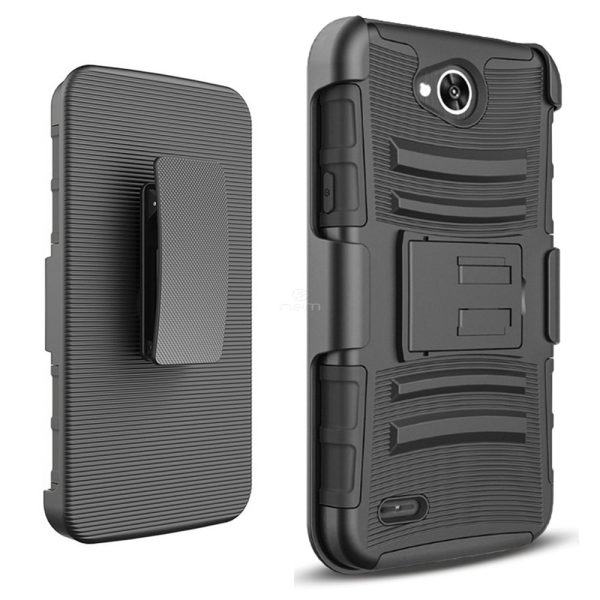 LG X Power 2 LG LV7 M322 Holster Combo CB5C Black Black For Sale