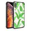 iPhone XS Max TPU Glitter Gold Flakes TPD12 Green Leaves Online