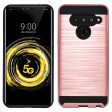 LG V50 Thin Q Brushed Hybrid Case HYB32 ROSE GOLD Hot on Sale