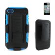 Apple iPhone 4 Clip Black Blue w.Black Holster Combo04 Online