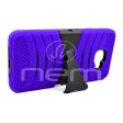 Samsung Galaxy A3 Hybrid Case 08 With Stand Purple Black Online Sale