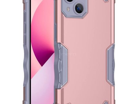 iPhone 14 Plus NonSlip Shockproof Hybrid Case HYB76 RoseGold For Cheap