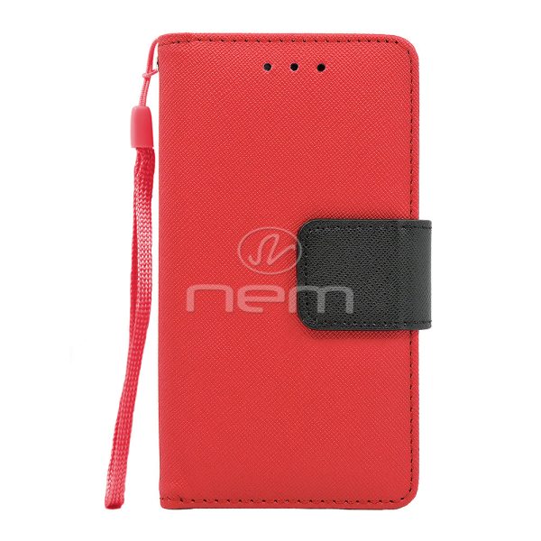 Samsung S7 Active G891 Folio Wallet Case WCFC09 Red For Sale