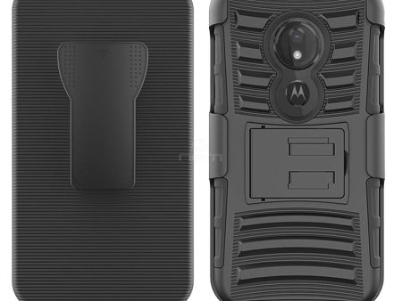 Motorola G7 Play XT1952 Holster Combo CB5C Black Black Online now