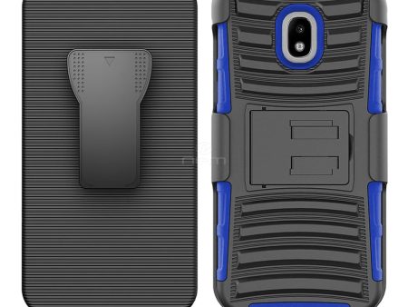 Samsung J7(2018) J737(2018) Holster Combo CB5C Black Blue Discount