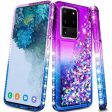 Sam S20 Ultra 6.9  Glitter Diamond TPU TPL05 Purple Blue on Sale