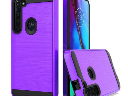 Motorola Moto G Stylus  XT2043 Brushed Case HYB32 Purple Sale