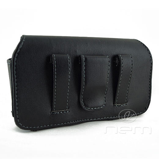 Apple iPhone 4S Universal Hrztl Small Pouch PH025 Black Fashion