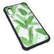 iPhone XS Max TPU Glitter Gold Flakes TPD12 Green Leaves Online