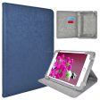 Universal 7 inch Tablet Blue Wallet Case Discount