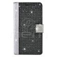 Samsung Galaxy Core Prime 360 Diamond WalletCase DWC02 Black Fashion